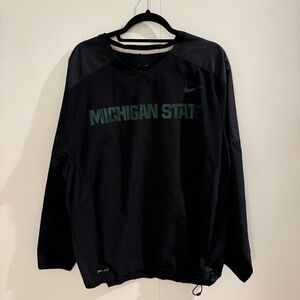 Nike Michigan State Black Windbreaker